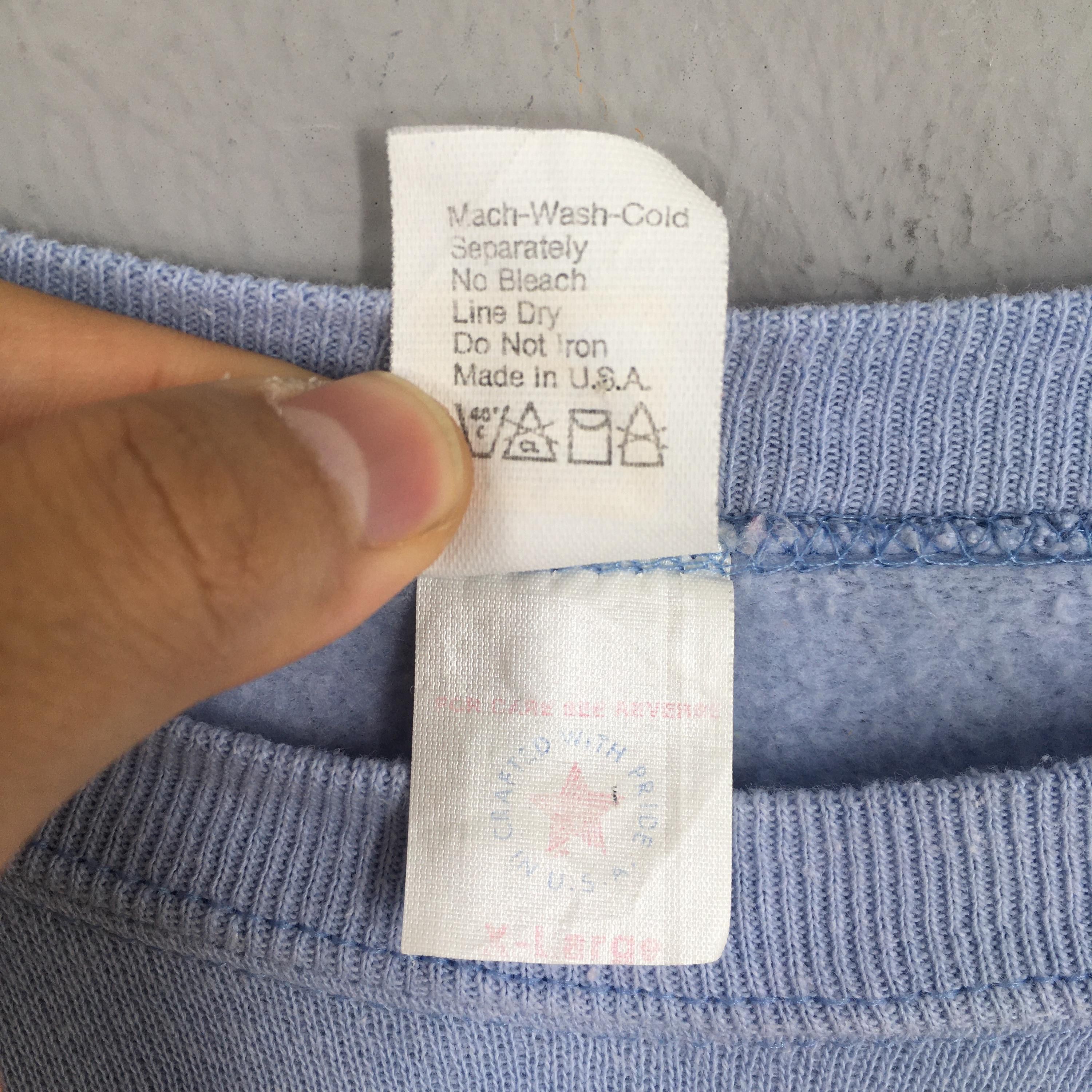 NCAA × Velva Sheen Vintage 90s North Carolina Tar Heels Sweatshirt Small Size US S / EU 44-46 / 1 - 6 Thumbnail
