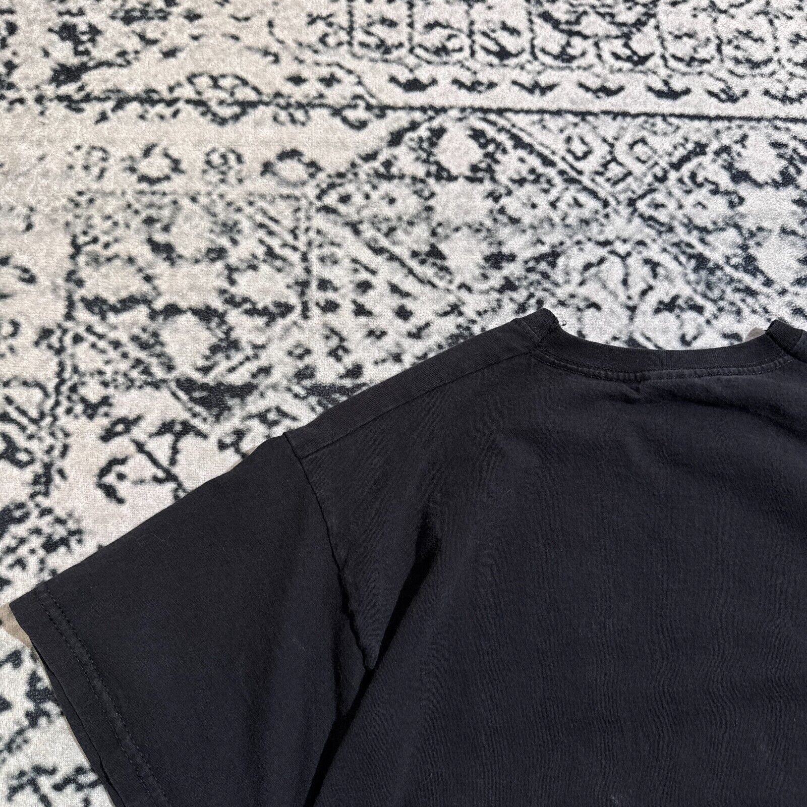 Vintage Vintage Black Cotton T-Shirt Size M Olympia Olymp Zeus 90s Size M / US 6-8 / IT 42-44 - 12 Thumbnail