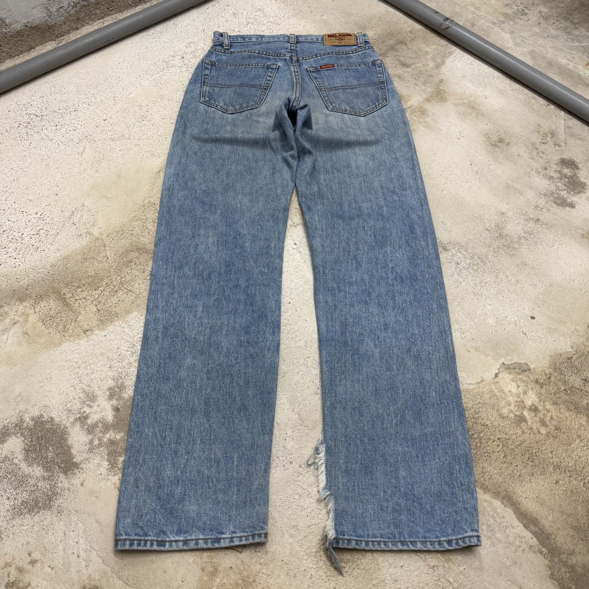 Big John Vintage Big John Junior Distressed Denim Pants Size US 26 / EU 42 - 2 Thumbnail