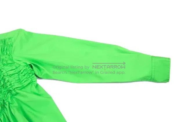 Comme des Garcons Comme Des Garcons Green Retro Lace Shirt Size XS / US 0-2 / IT 36-38 - 6 Thumbnail