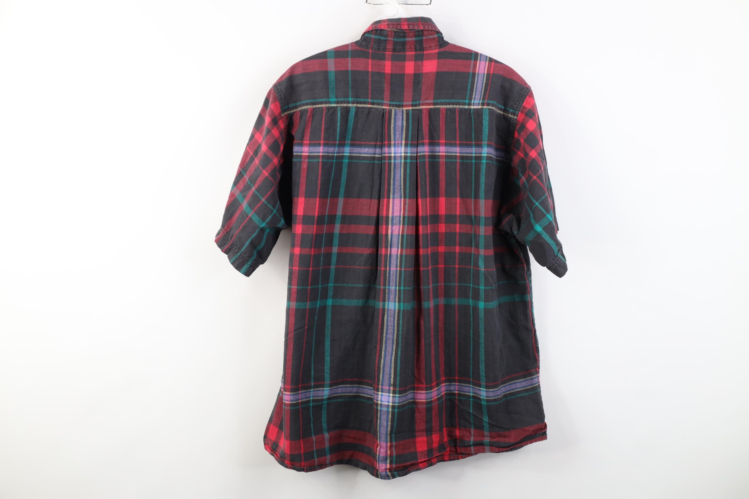 Vintage Vintage 90s Streetwear Short Sleeve Collared Button Shirt Size US M / EU 48-50 / 2 - 11 Thumbnail