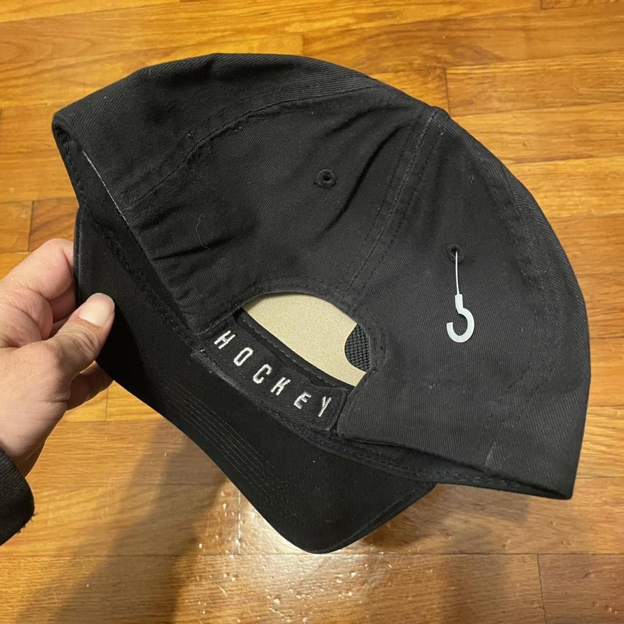 Fucking Awesome Hockey FA Fucking Awesome Skateboards Embossed Hat Black Size ONE SIZE - 2 Thumbnail