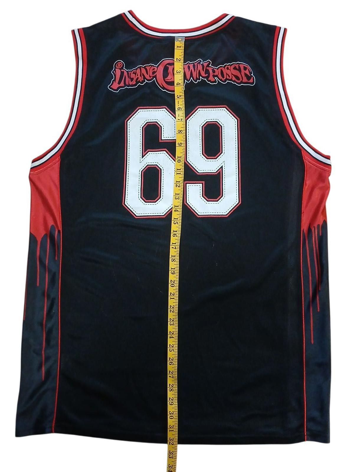 Other Insane Clown Posse 3X Hatchet Man Juggalo Basketball Jersey Size ONE SIZE - 5 Thumbnail