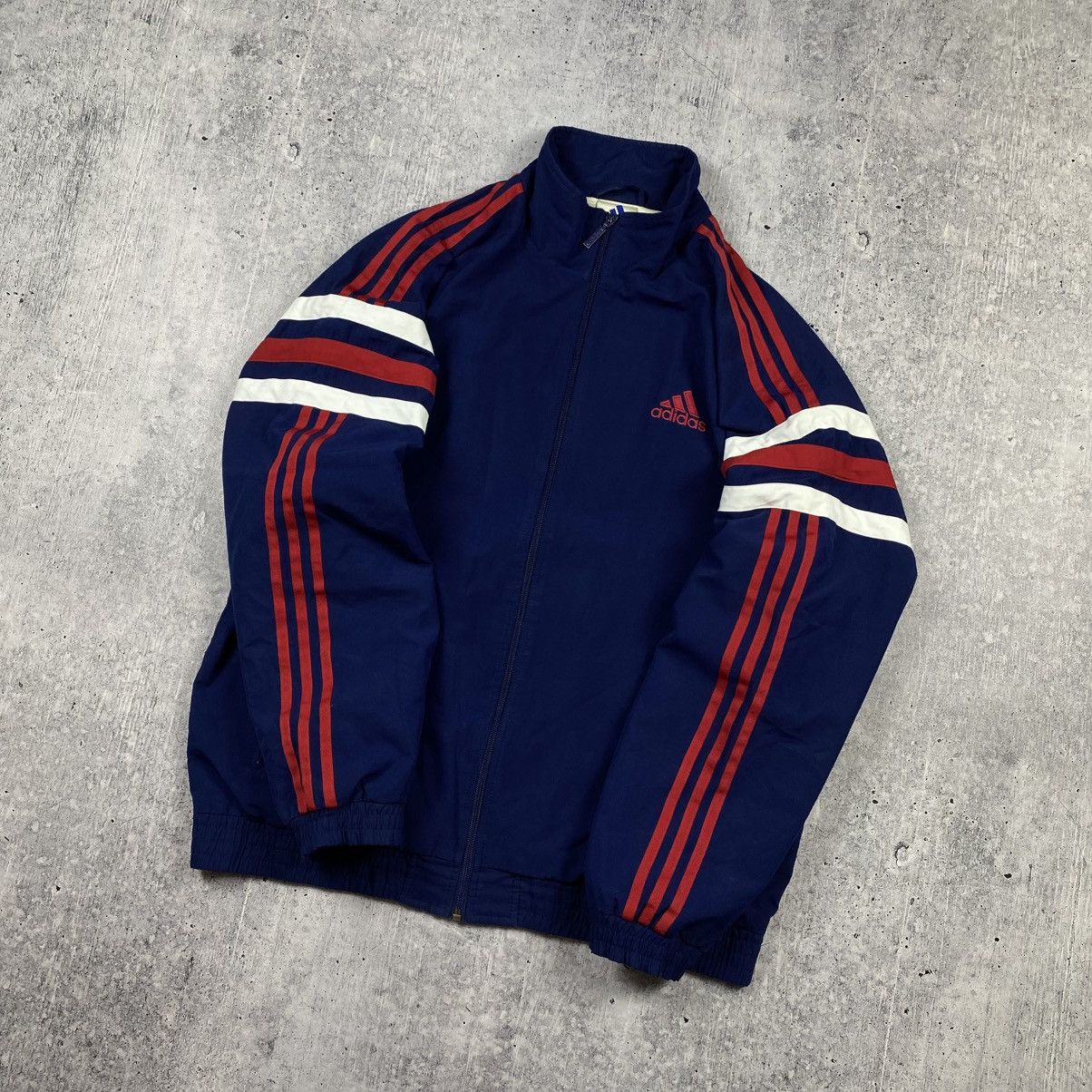 Adidas Vintage Adidas 3-Stripes Y2K Streetwear Track Jacket Men L Size US L / EU 52-54 / 3 - 6 Thumbnail