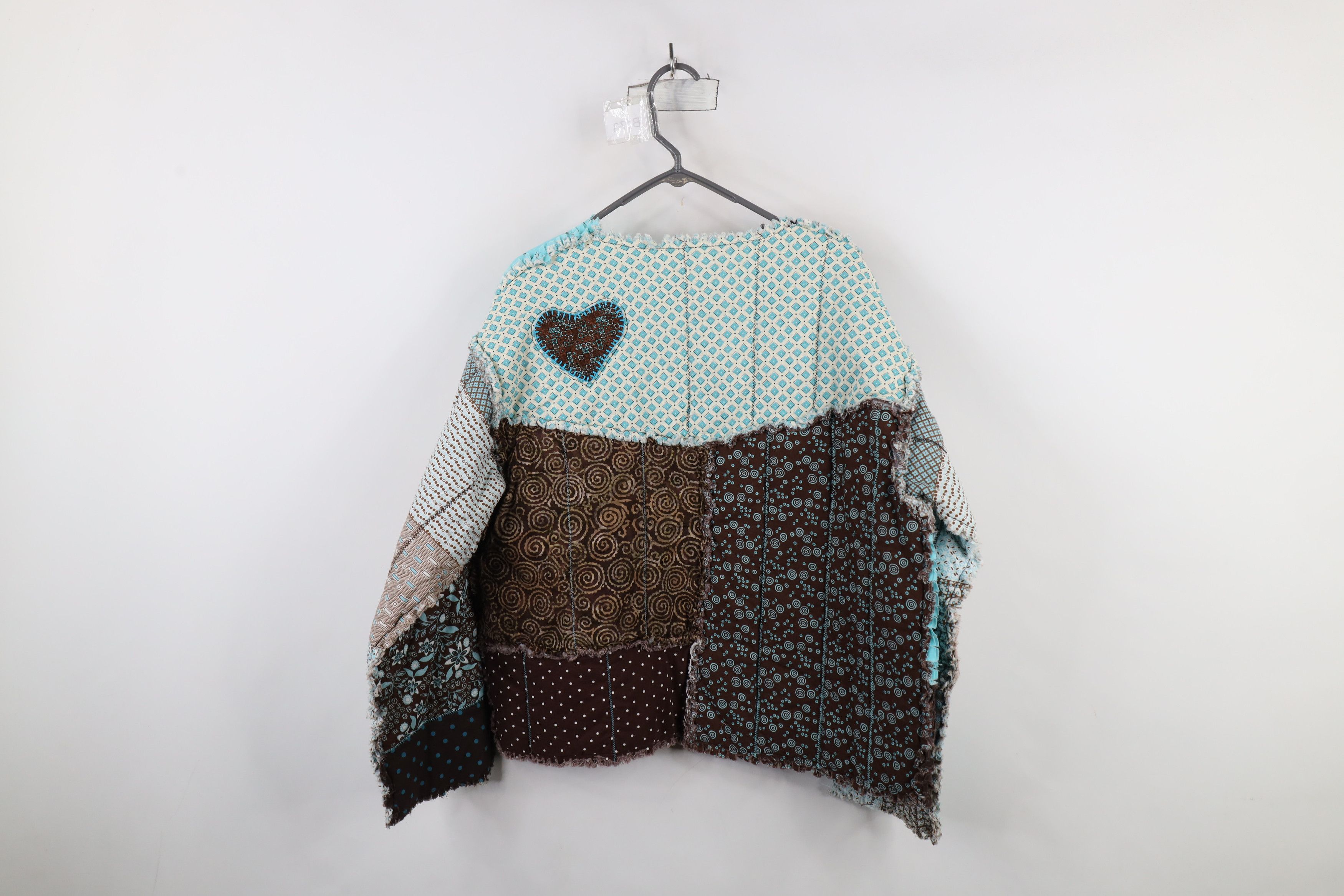 Vintage Vintage 90s Cottagecore Country Reversible Patchwork Jacket Size XL / US 12-14 / IT 48-50 - 9 Thumbnail