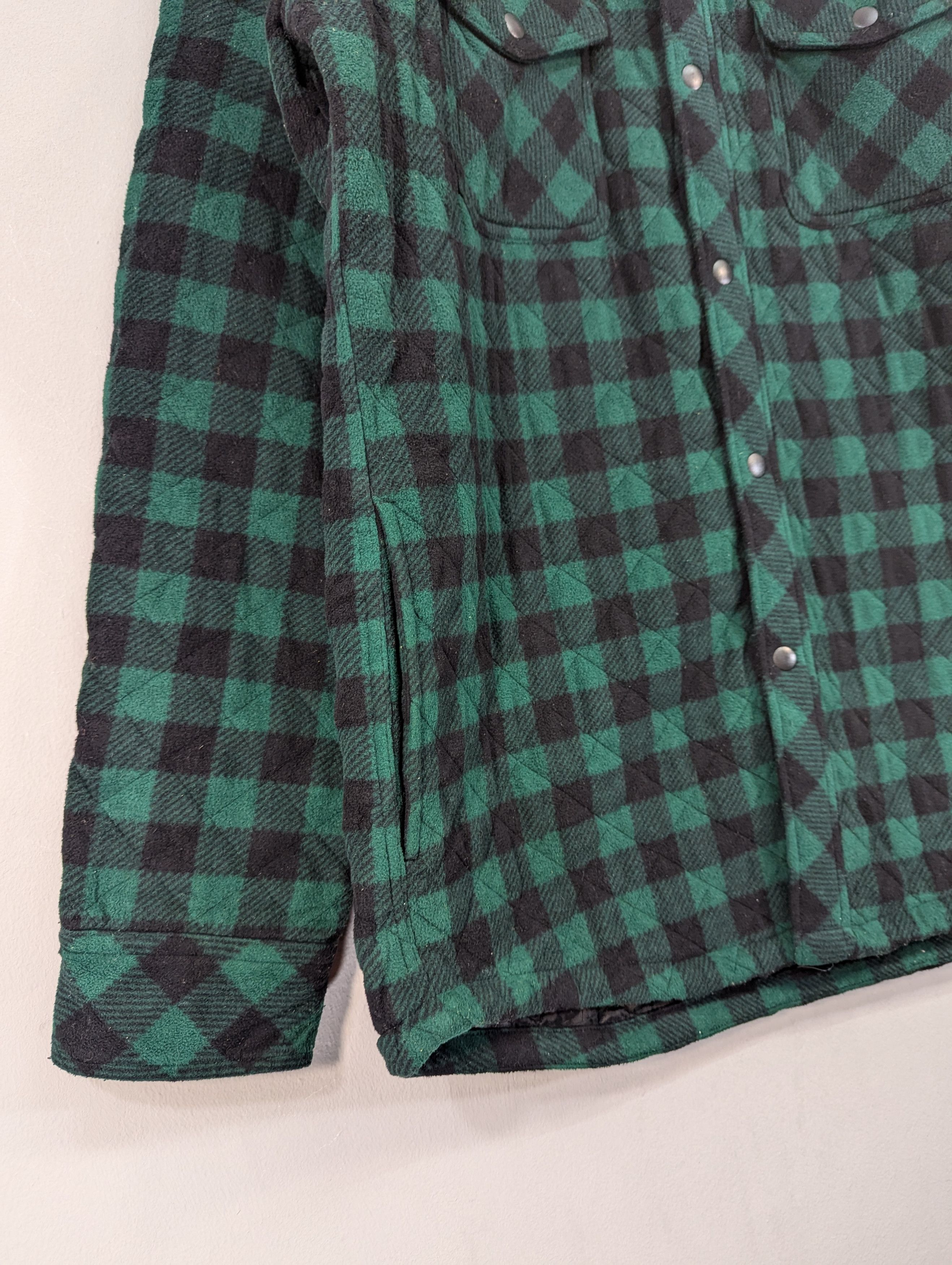 Flannel Uniqlo Quilted Checkered Box Flannel Jacket Size US XL / EU 56 / 4 - 5 Thumbnail