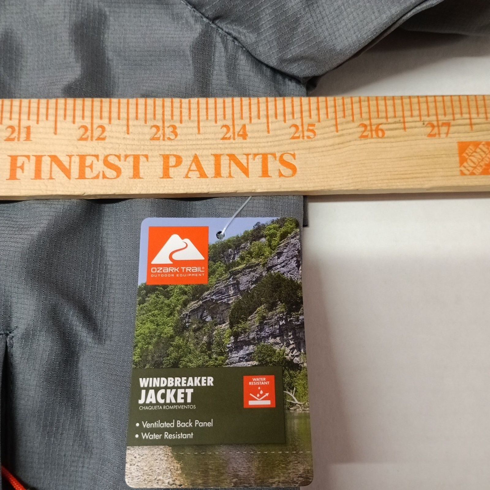 Other Ozark Trail Windbreaker Jacket Men's Size L Gray Zip Pockets Size US L / EU 52-54 / 3 - 6 Thumbnail