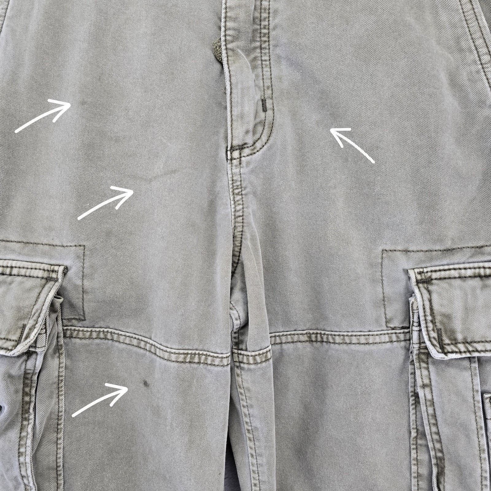 Abercrombie & Fitch VTG Abercrombie & Fitch Pants 30x28 Paratrooper Cargo Y2K Size US 30 / EU 46 - 5 Thumbnail