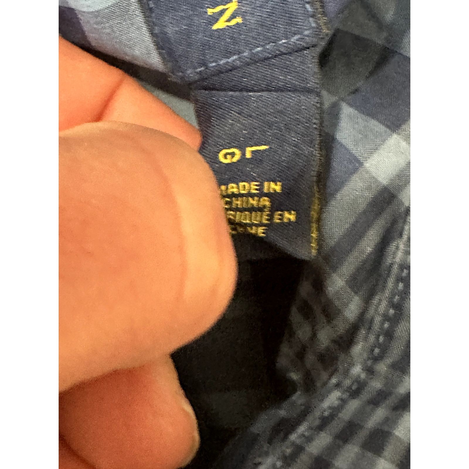 Ralph Lauren Ralph Lauren VTG Blue Plaid Button Down 100% Cotton Shirt L Size US L / EU 52-54 / 3 - 8 Thumbnail