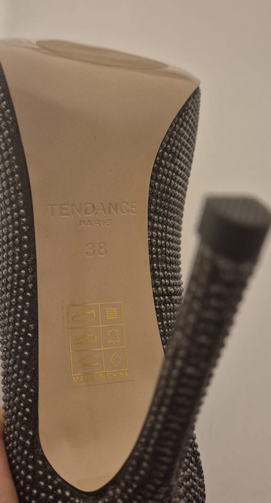 Other Tendance Paris Rhinestone Heels Size 38 Size US 8 / IT 38 - 8 Thumbnail