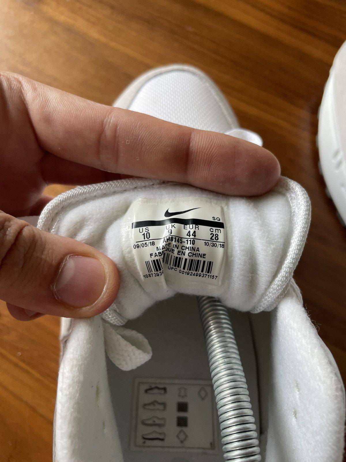 Nike Nike Air Max 1 Pure Platinum Size US 10 / EU 43 - 7 Thumbnail