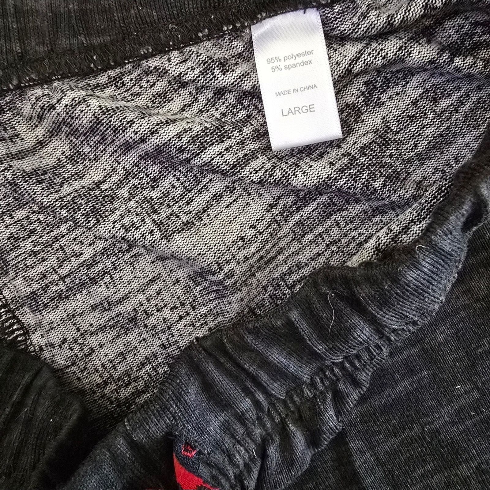 Other Dark Grey | MUK LUKS | Plaid Banded Sweats Size 34" / US 12 / IT 48 - 3 Thumbnail