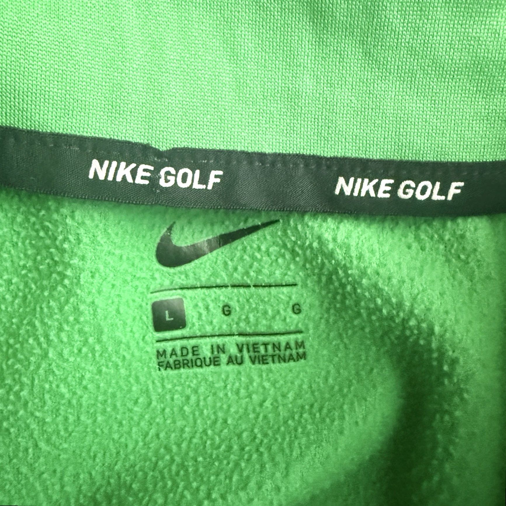 Nike Nike Golf Pullover Mens Size L Green Golf Half Zip Size US L / EU 52-54 / 3 - 4 Thumbnail