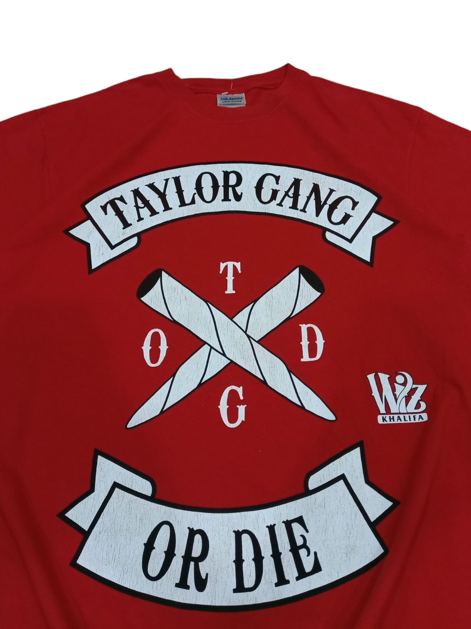 Rap Tees × Taylor Gang × Wiz Khalifa Wiz Khalifa Taylor Gang Or Die Rap Tee Size US M / EU 48-50 / 2 - 2 Thumbnail