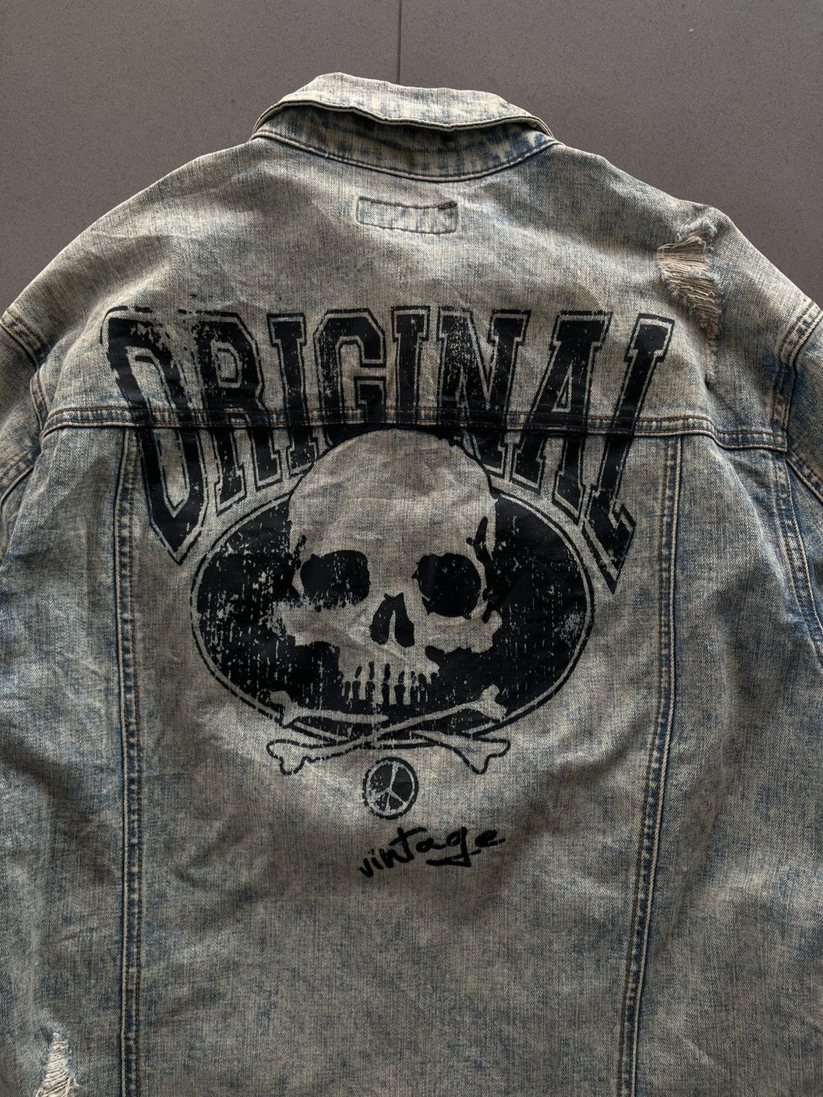 Isamu Katayama Backlash 2000’s CODES COMBINE JAPANESE DISTRESSED JEANS DENIM JACKET Size US L / EU 52-54 / 3 - 4 Thumbnail