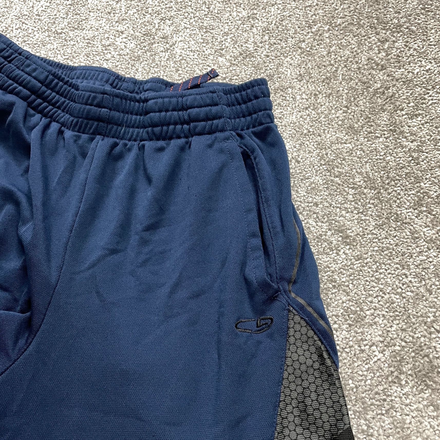 Champion Champion Active Shorts Mens Small Blue Elastic Waist Duo Dry Basketball 10" Insm Size US 29 - 4 Thumbnail