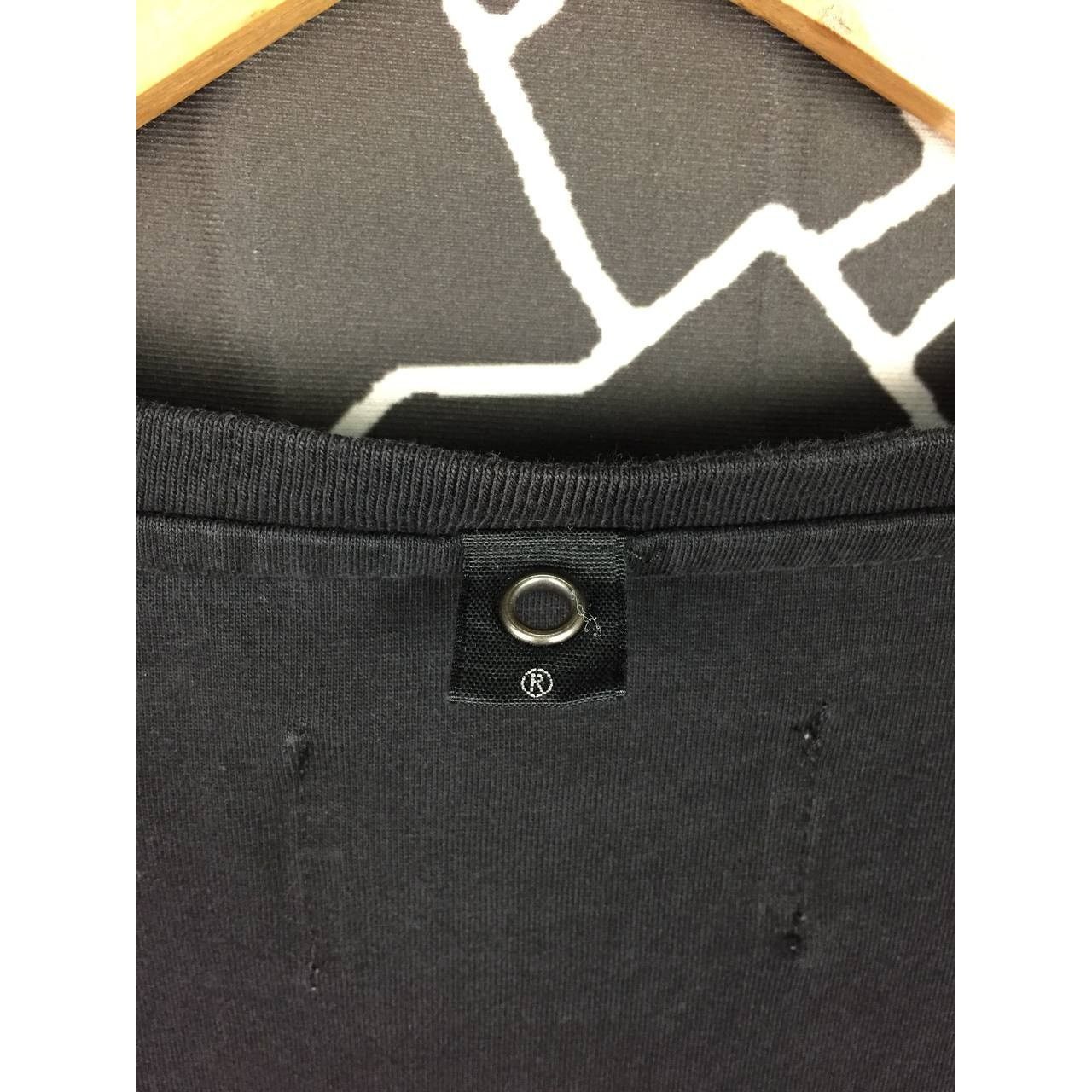 Japanese Brand × wjk WJK Japanese Brand Plain Casual V-Neck Tee Size US S / EU 44-46 / 1 - 8 Thumbnail