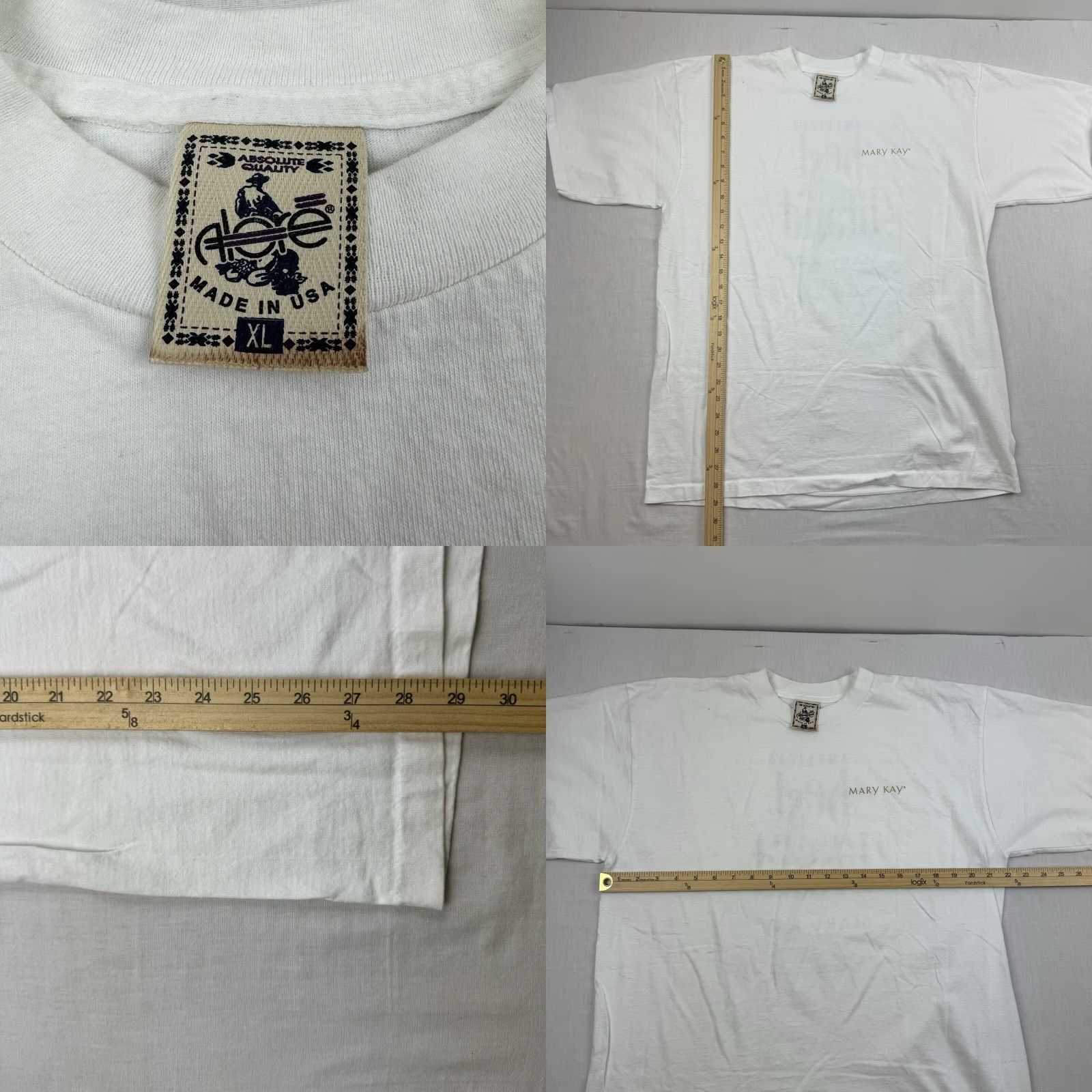 Vintage VINTAGE Mary Kay Shirt Adult XL White USA 90s Y2K Mens Size US XL / EU 56 / 4 - 8 Thumbnail