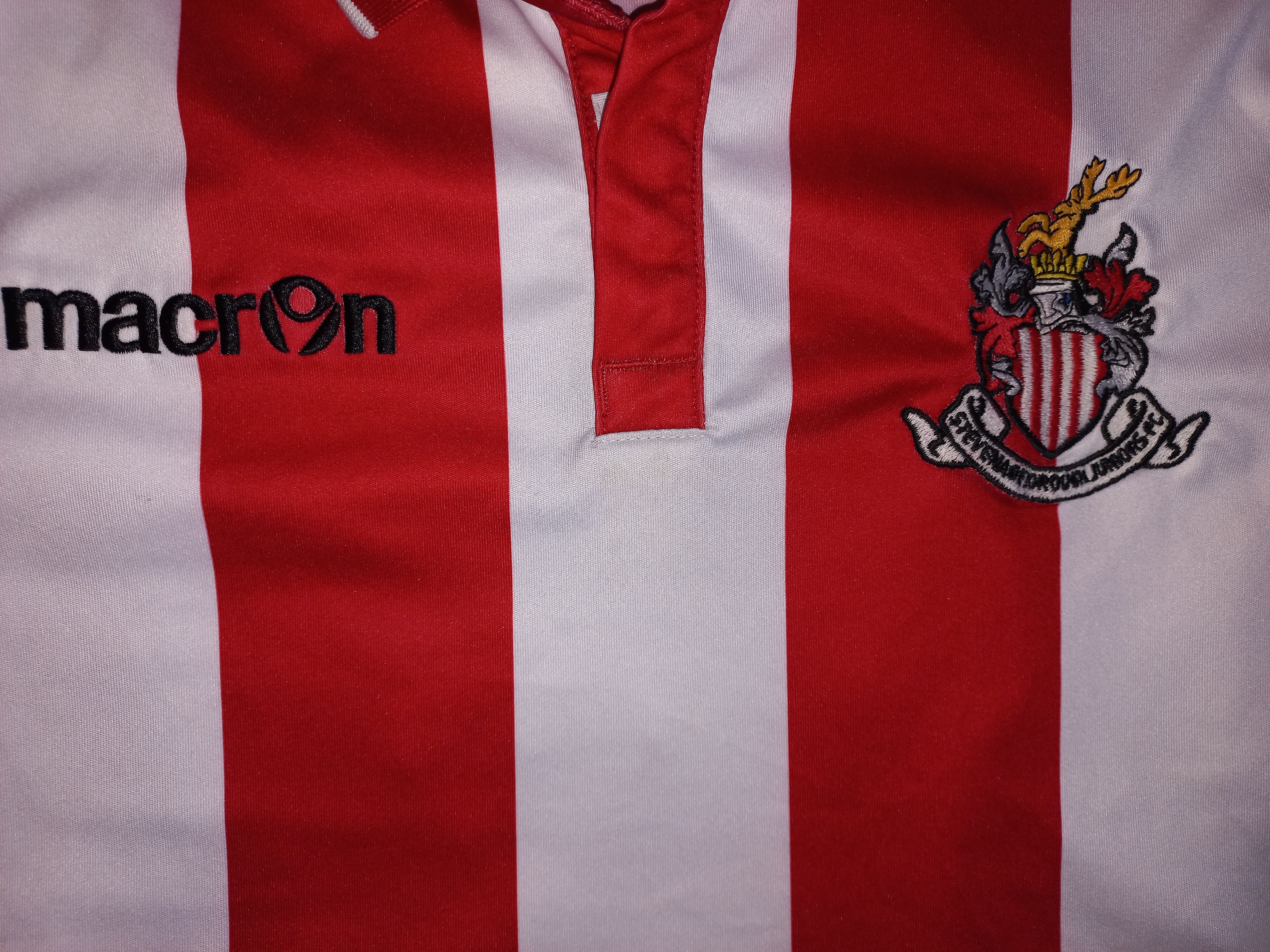 Macron Macron Stevenage Borough Juniors #12 jersey shirt (Size XS) Size US XS / EU 42 / 0 - 4 Thumbnail