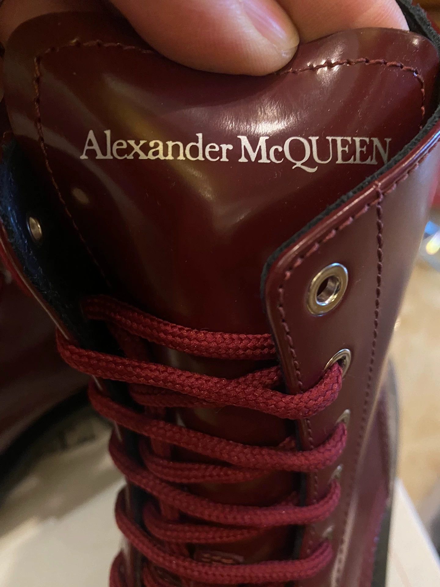 Alexander McQueen Alexander McQueen Italian High-Top Combat Boots 41 Size US 8 / EU 41 - 7 Thumbnail