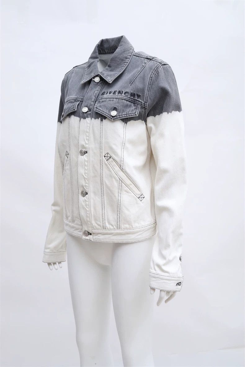 Givenchy Givenchy Brand New Unused Authentic White and Grey Patchwo Size US M / EU 48-50 / 2 - 2 Thumbnail