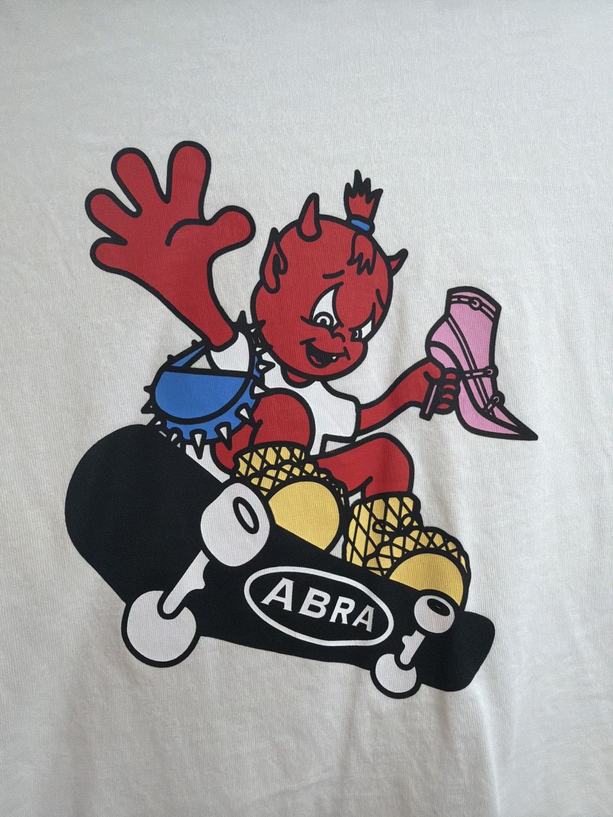 Abra Abra Pink Devil T Shirt Size M / US 6-8 / IT 42-44 - 2 Thumbnail