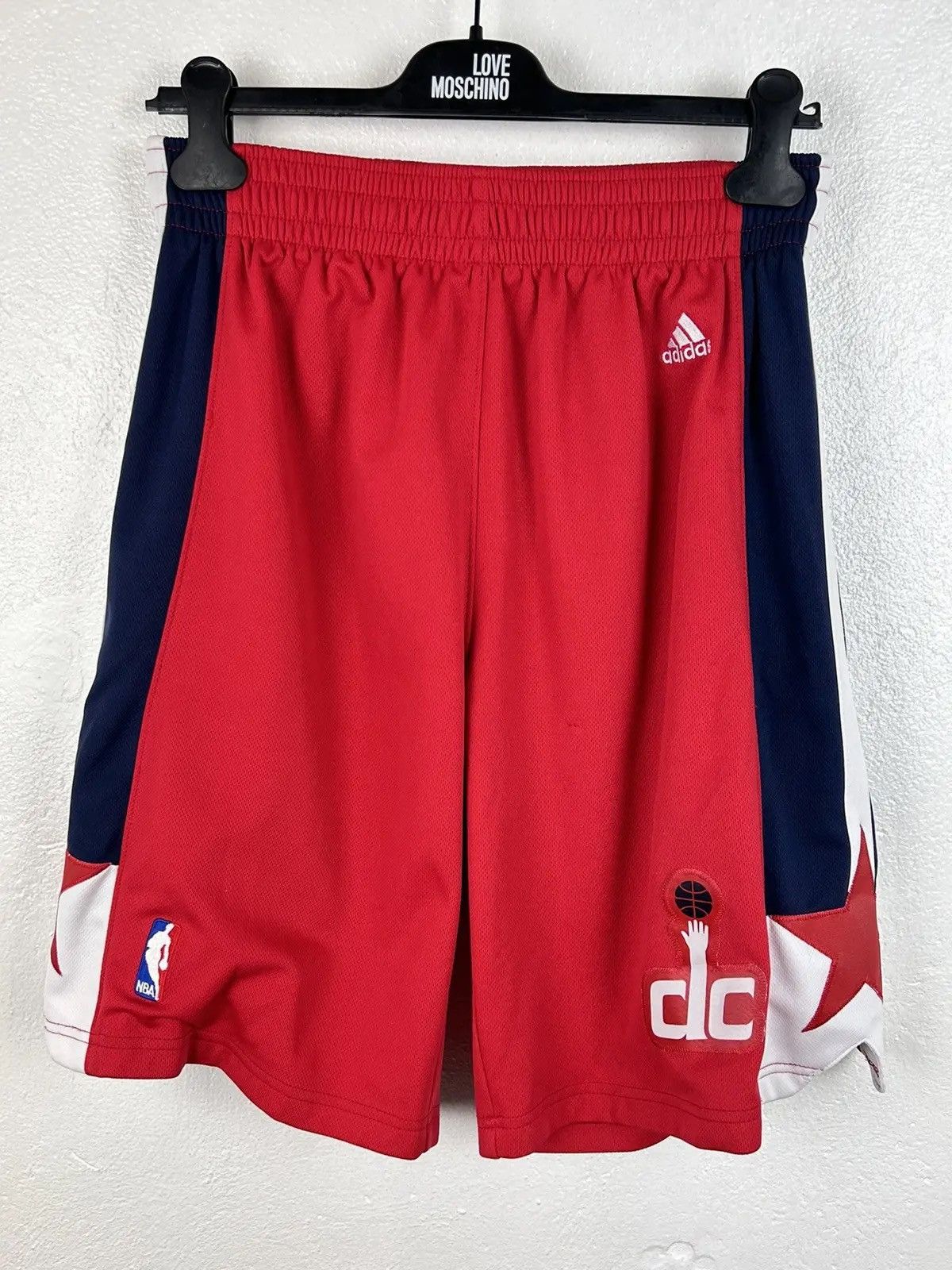 Adidas Adidas NBA Swingman Washington Wizzards Basketball Shorts Size US 32 / EU 48 - 1 Thumbnail
