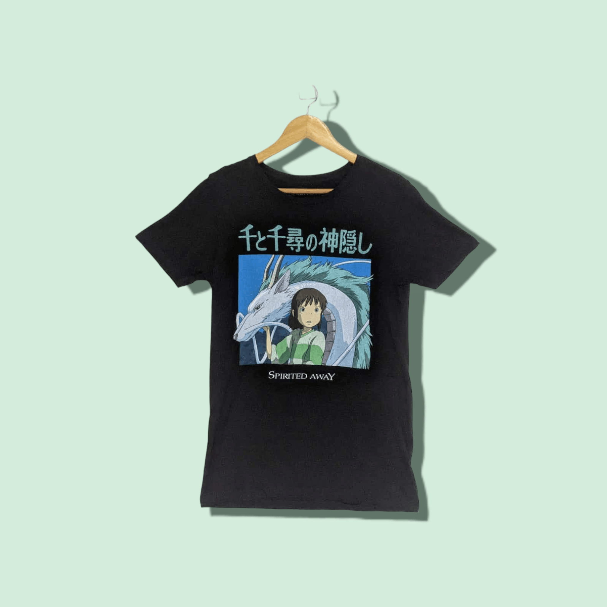 Anime Vintage SPIRITED AWAY 2001 Studio Ghibli Anime Japan Tee Size US S / EU 44-46 / 1 - 1 Thumbnail
