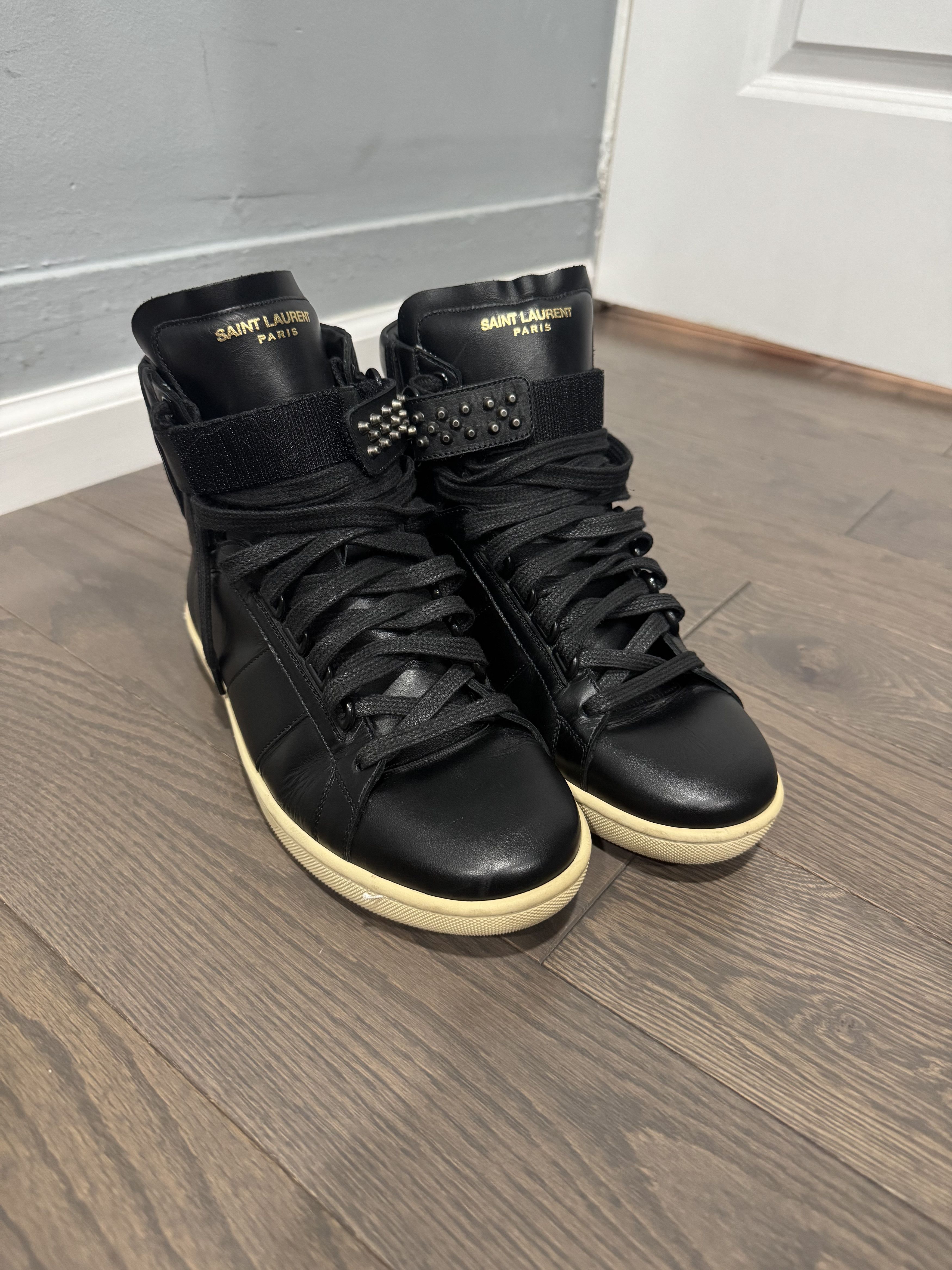 Saint Laurent Paris Saint Laurent High Top 14H Size US 6.5 / EU 39-40 - 7 Thumbnail