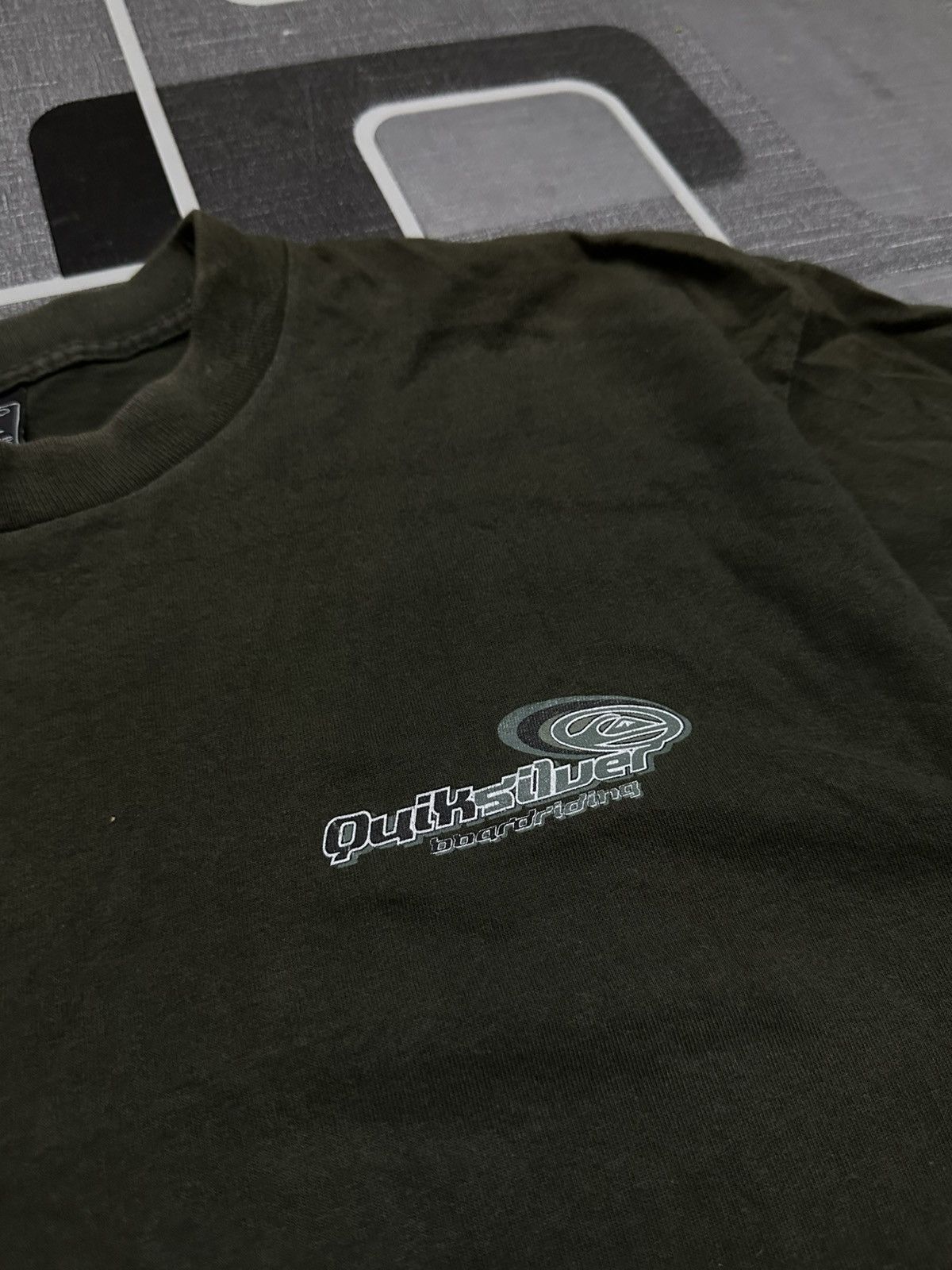 Quiksilver × Vintage Vintage 1990 Quiksilver Surfwear Tee Shirt Size US L / EU 52-54 / 3 - 5 Thumbnail