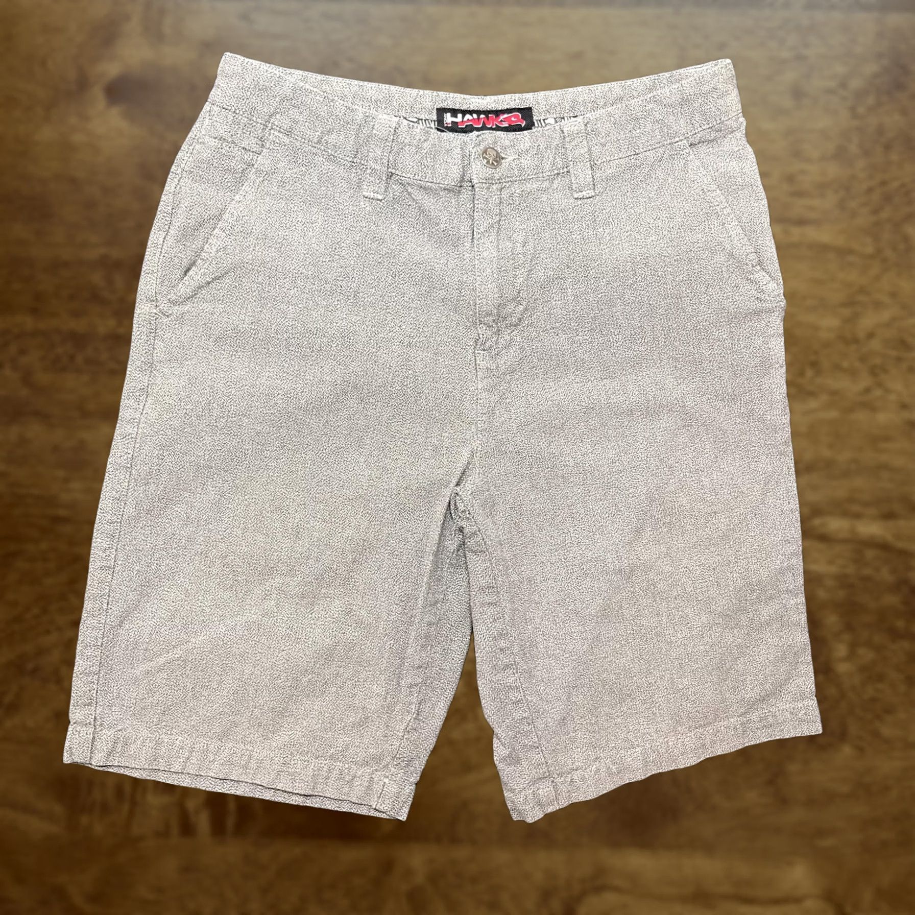 Vintage VINTAGE Tony Hawk Shorts Mens 32 Gray Y2K Chino Geometric Flat Front Casual Inseam Size US 32 / EU 48 - 1 Thumbnail