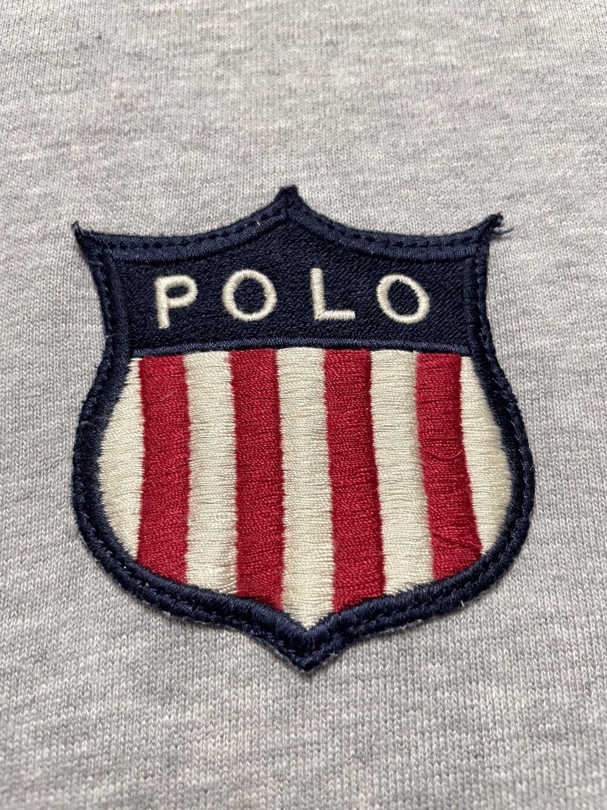 Polo Ralph Lauren Vintage Polo Sport K-Swiss Shield Hoodie Size US L / EU 52-54 / 3 - 3 Thumbnail