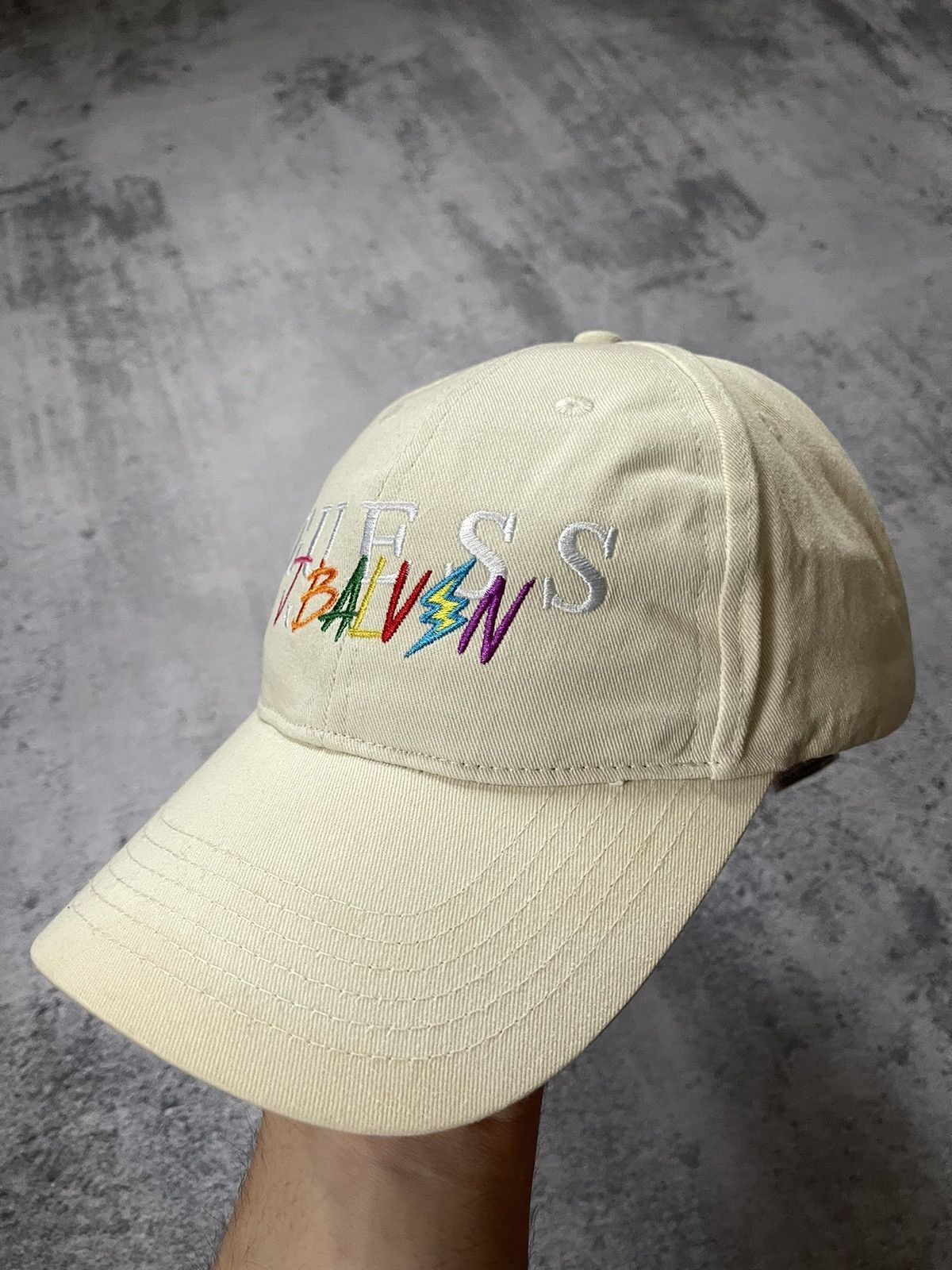 Guess × J Balvin Guess x J Balvin Embroidered Logo Hat Cap Adjustable Size ONE SIZE - 3 Thumbnail