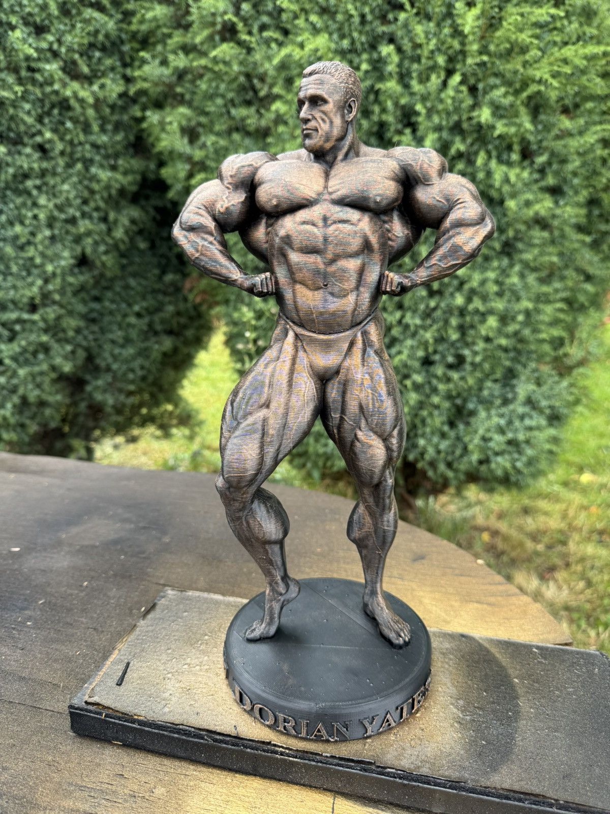 Other Gym statue Dorian Yates Mr Olympia Bodybuilding 34cm Size ONE SIZE - 1 Thumbnail