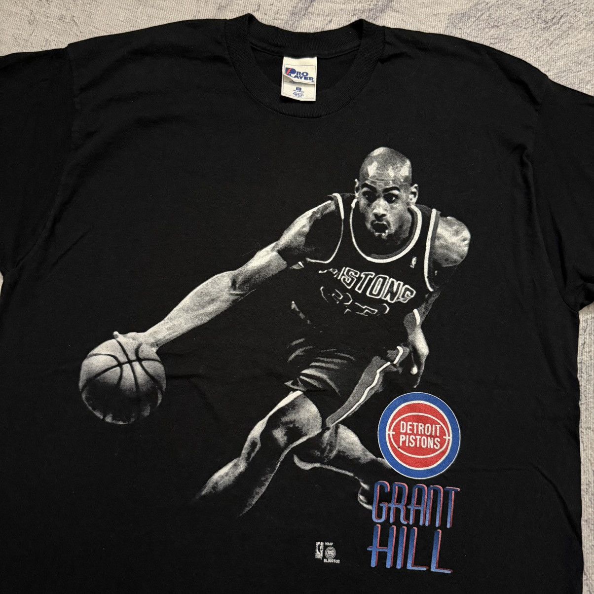 Vintage Grant Hill Detroit Pistons Pro Player NBA