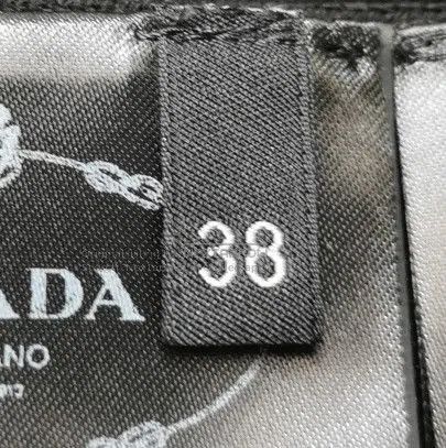 Prada Prada Black Cotton Triangle Logo Knit Top . Size M / US 6-8 / IT 42-44 - 6 Thumbnail