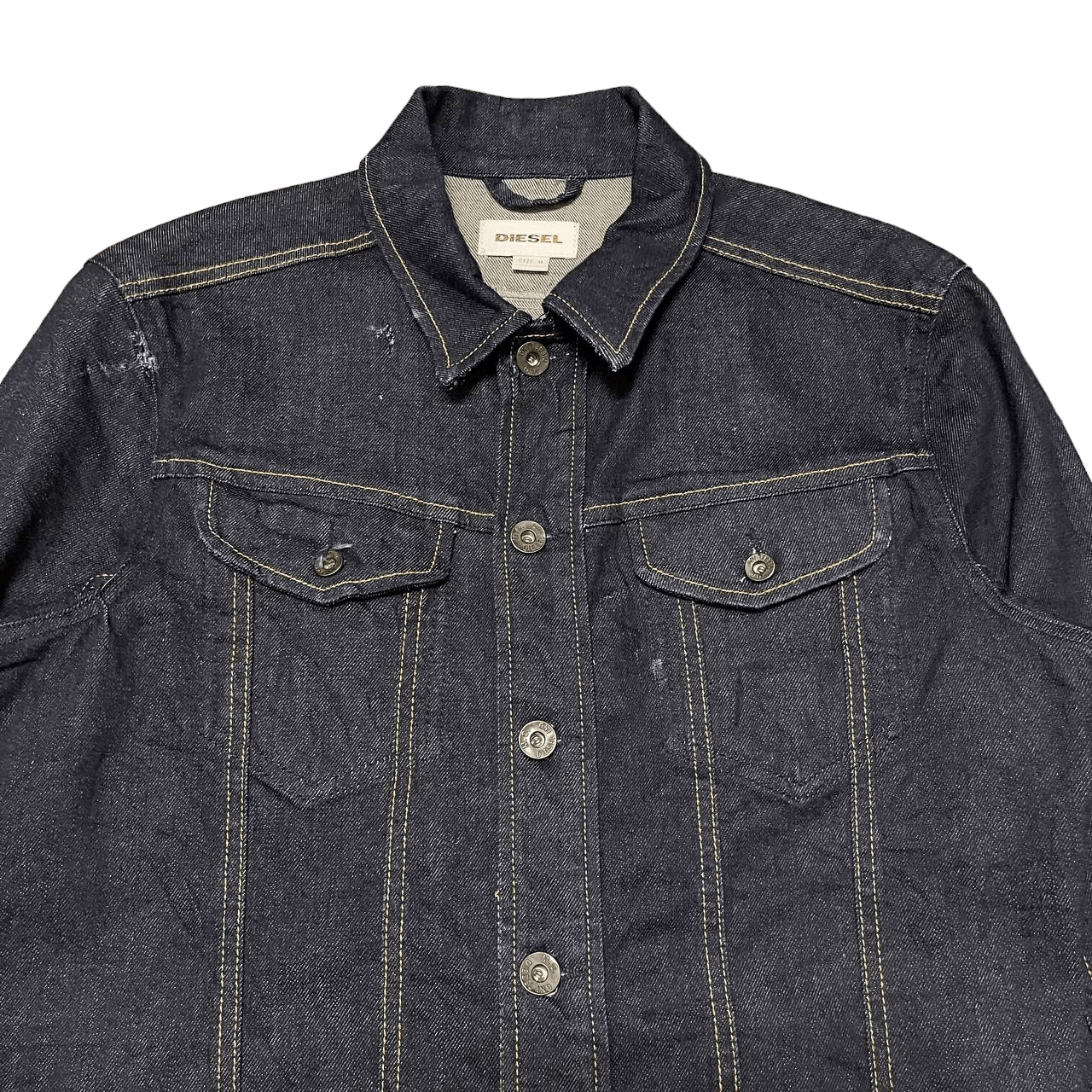 Diesel Vintage Diesel Denim Stretch Jacket Size US M / EU 48-50 / 2 - 2 Thumbnail