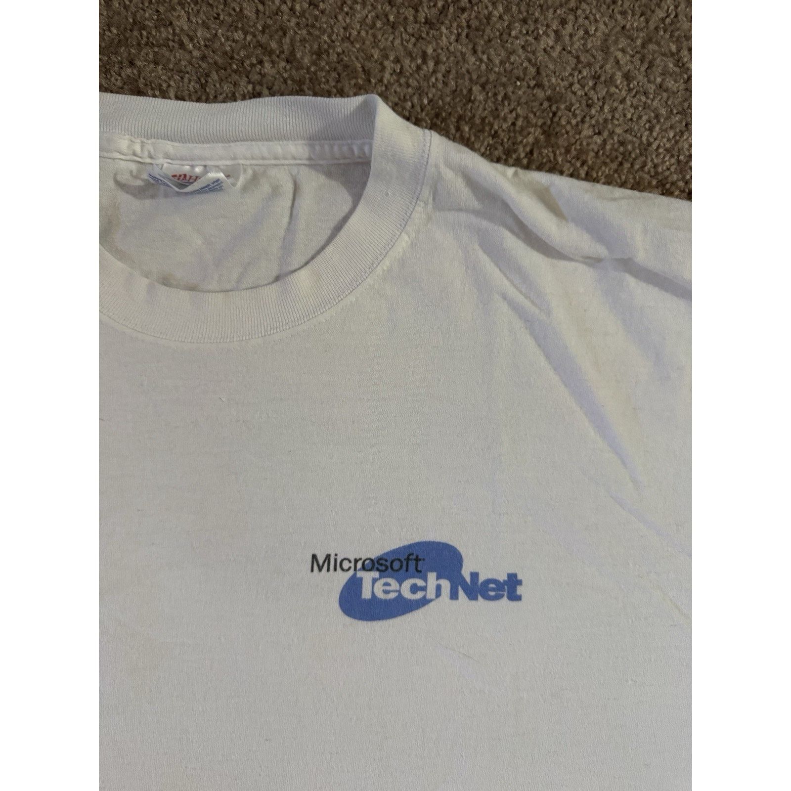 Microsoft Vintage 1998 Microsoft Men’s Tshirt Size US XL / EU 56 / 4 - 2 Thumbnail