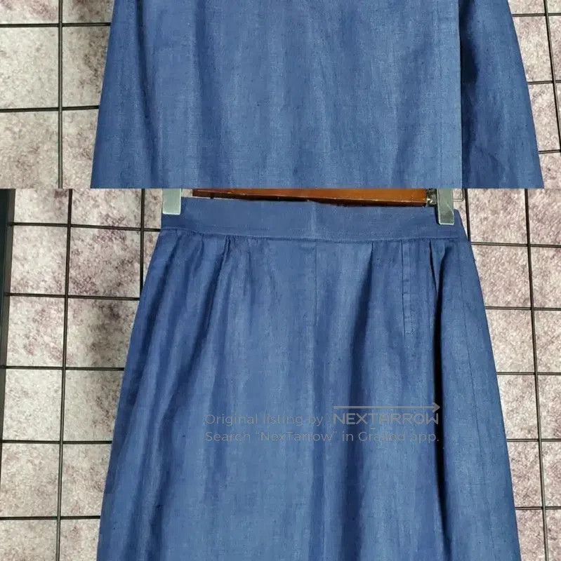 Yves Saint Laurent Yves Saint Laurent Summer Blue Skirt . Size 23" - 5 Thumbnail