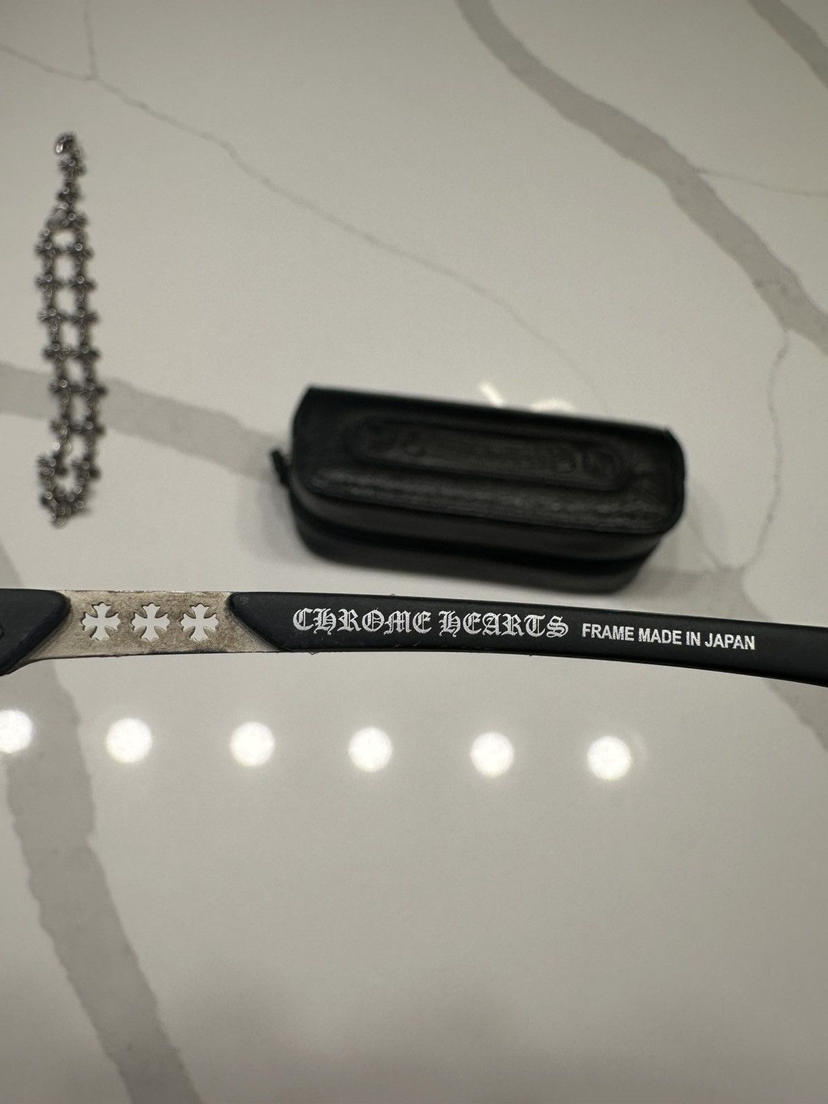 Chrome Hearts 🔥Chrome Hearts Black Vintage Sunglasses🔥 Size ONE SIZE - 11 Thumbnail