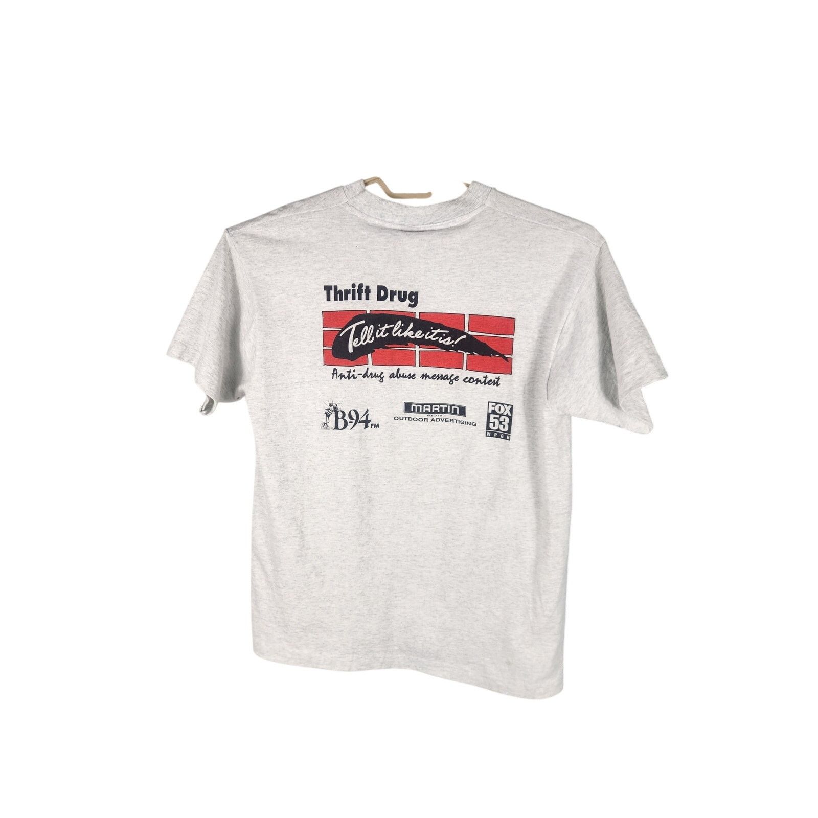 Other Vintage 1993 Anti Drug T Men's large Size US L / EU 52-54 / 3 - 2 Thumbnail