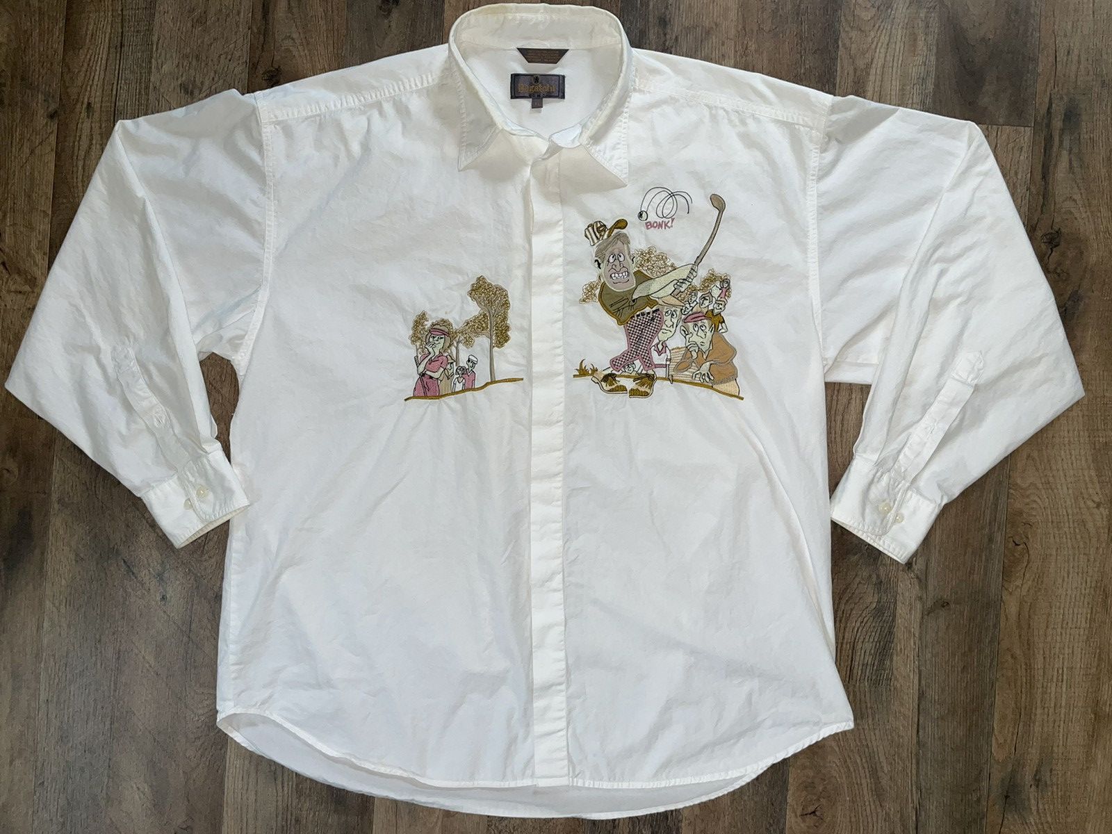 BUGATCHI Vintage Bugatchi Uomo GOLF shirt Size US XL / EU 56 / 4 - 1 Thumbnail