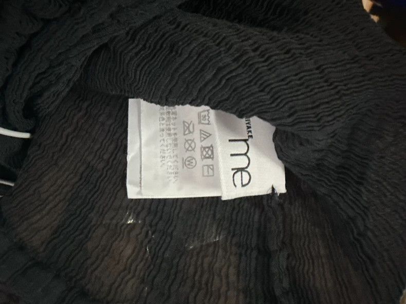 Issey Miyake issey miyake size:one size Black sleeveless vest Size XXS / US 00 / IT 34 - 3 Thumbnail