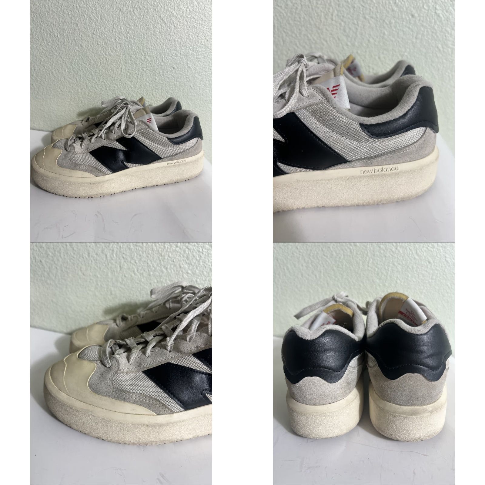 New Balance New Balance CT302 Men’s 12 Moonbeam Navy Sneakers Casual (Ivory Beige Black) - Suede, D Width Size US 12 / EU 45 - 8 Thumbnail