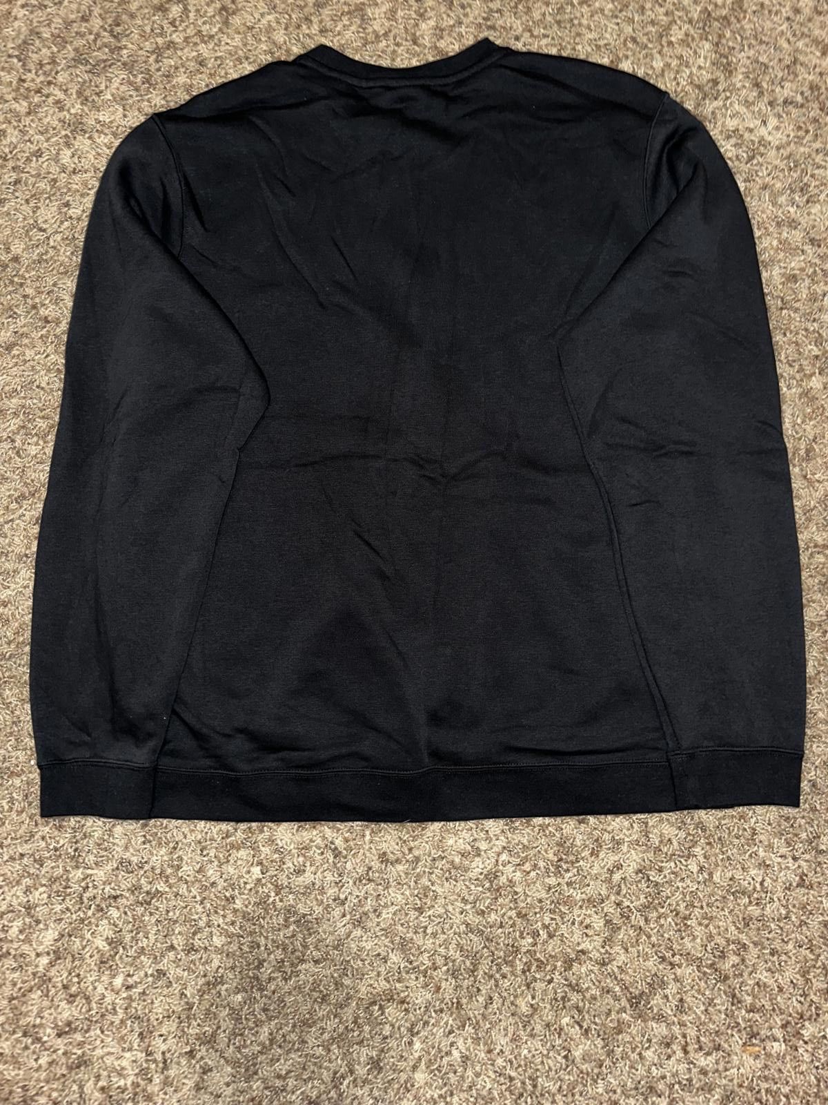 Nike Nike Court Fleece Pullover Long Sleeve Black Tennis Sweatshirt Size US XL / EU 56 / 4 - 6 Thumbnail