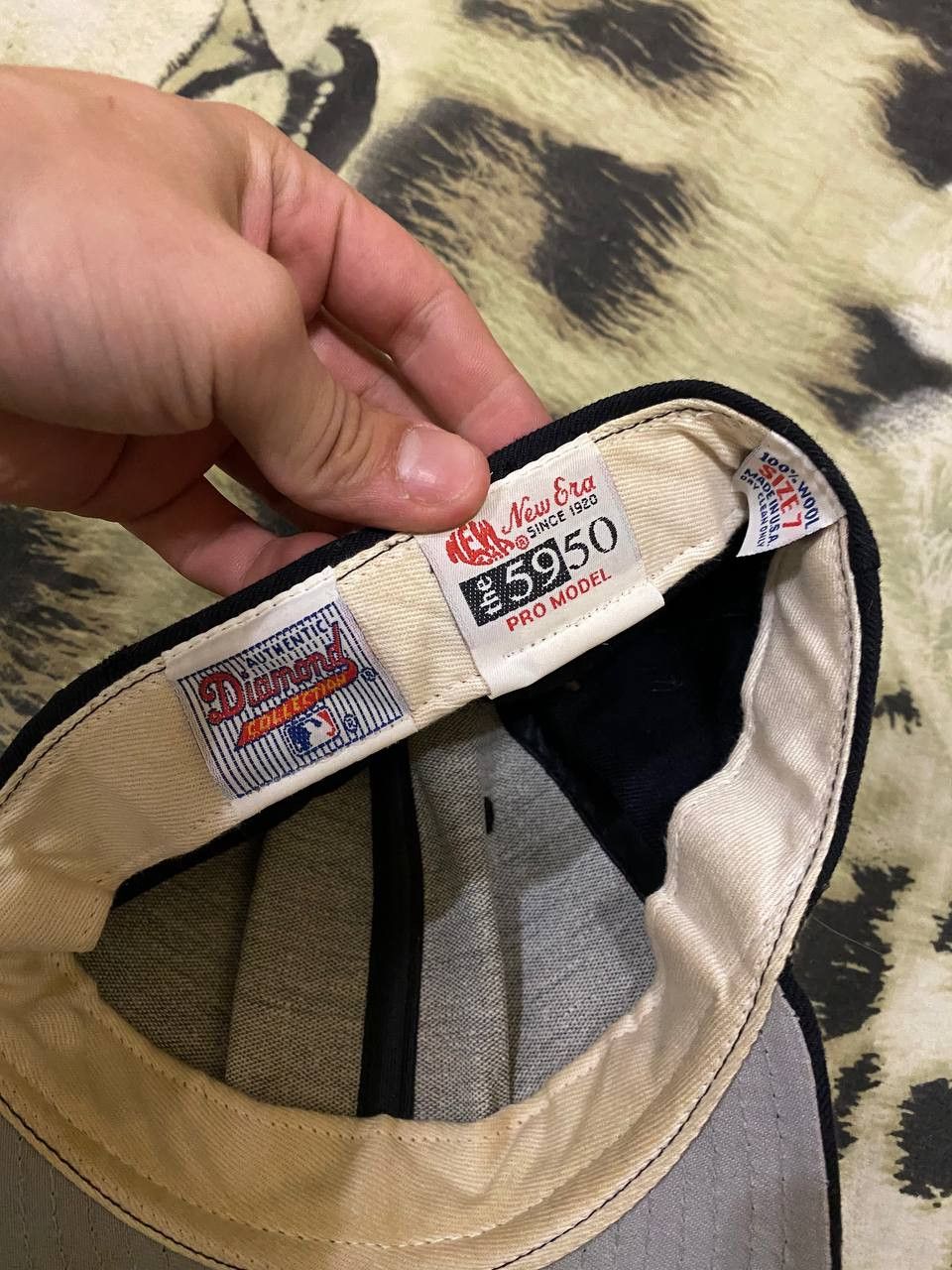 New Era × Vintage Vintage World Series Cleveland Indiana New Era Passformmütze Size ONE SIZE - 2 Thumbnail