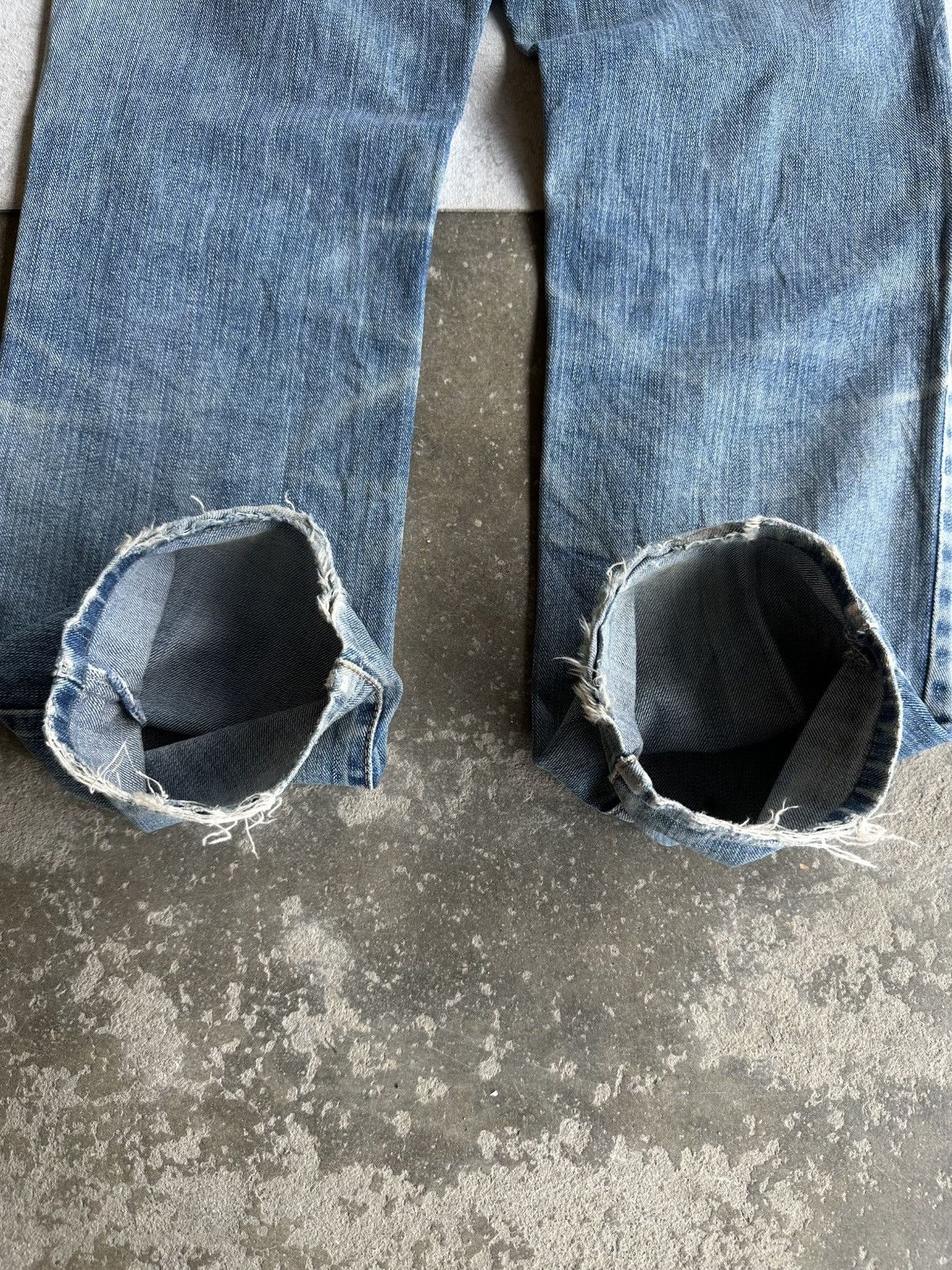 Edwin Vintage EDWIN Japan Rusty Distressed Denim Pants Size US 31 - 15 Thumbnail