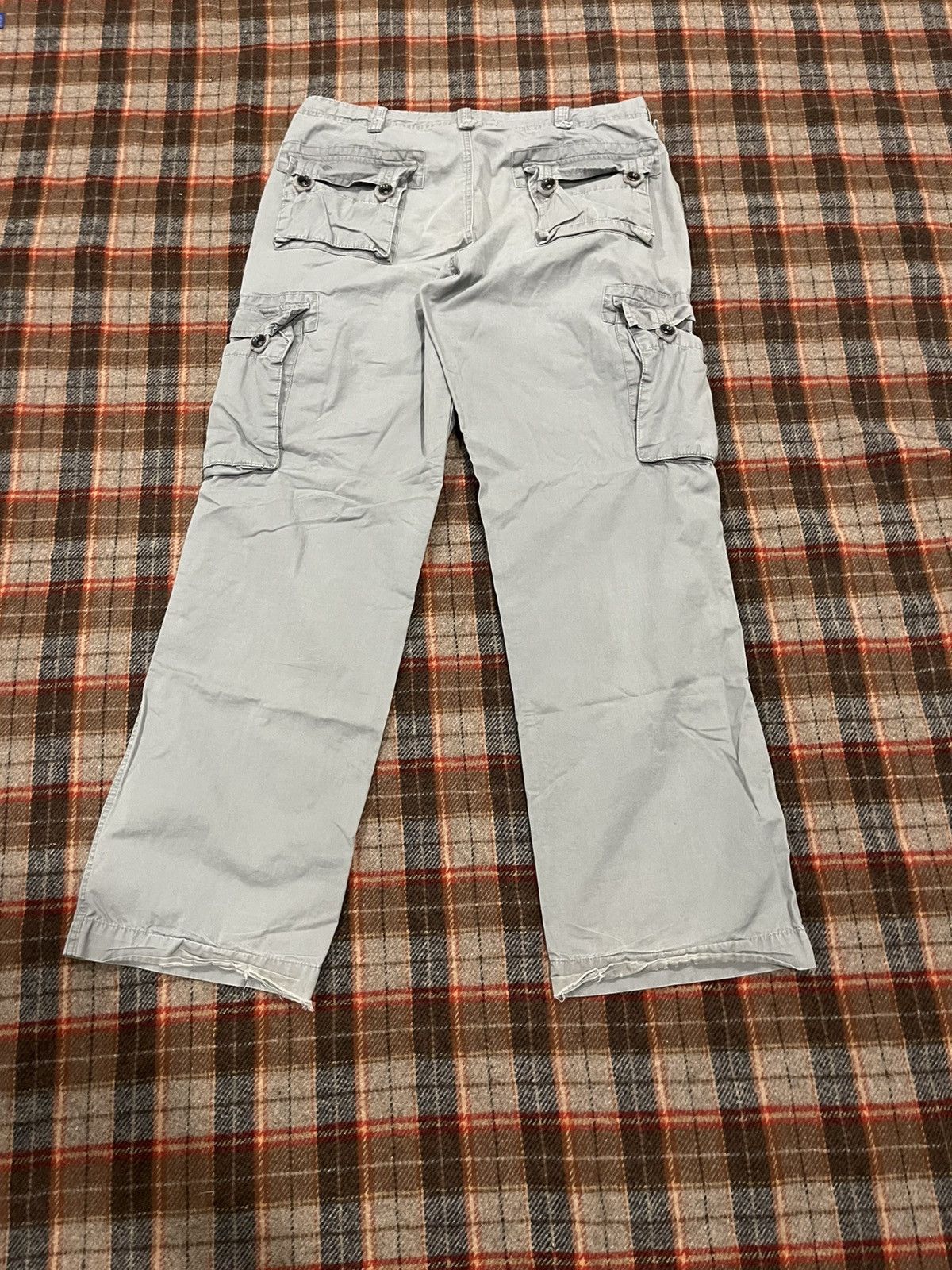 Steve And Barrys Vintage Y2K 2000’s Steve and Barry’s Military Cargo Pants Size 34" / US 12 / IT 48 - 7 Thumbnail