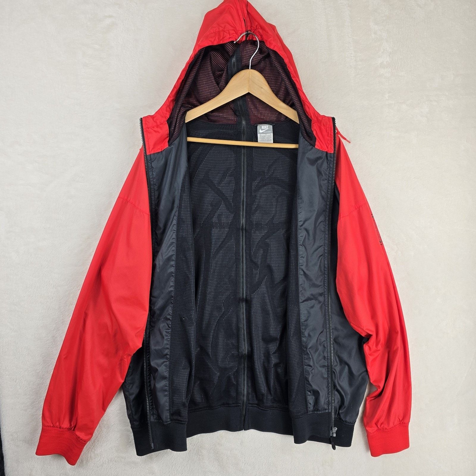 Nike Vtg Nike Sportswear Hard To Earn 99 Draft Jacket XL Full Zip Size US XL / EU 56 / 4 - 8 Thumbnail