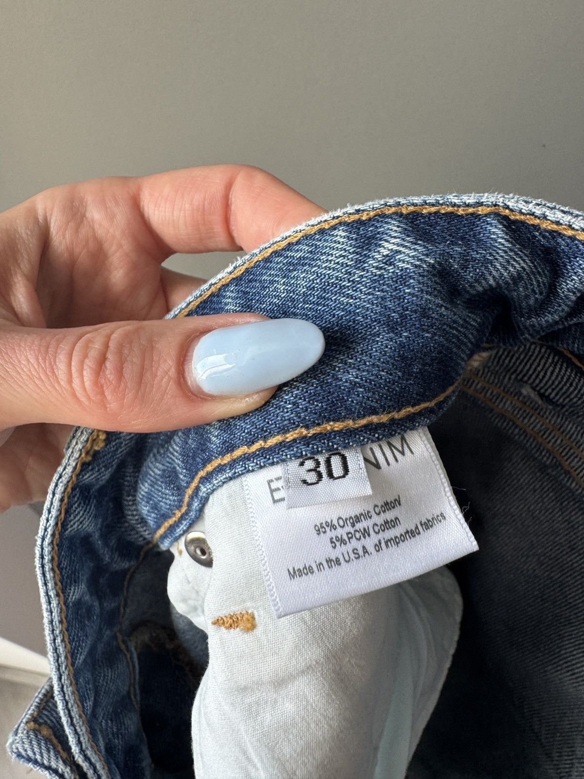 EB Denim EB Denim Unraleved Two Tone Luca Jeans Size 30" / US 8 / IT 44 - 8 Thumbnail